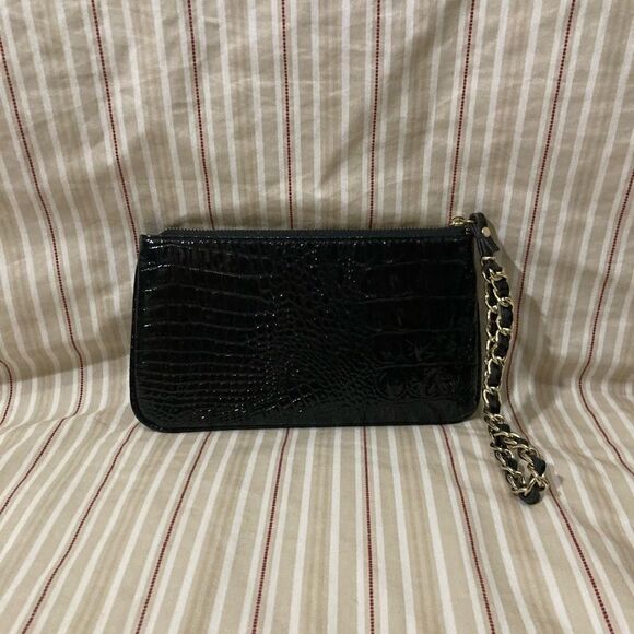 Anne Klein Patent Leather Wristlet - Picture 3 of 6